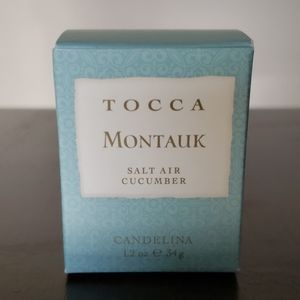 Tocca Montauk Salt Air Cucumber Candelina Candle